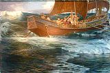 Famous Sea Paintings - Wrath of the Sea God